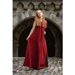 Vestido medieval Clara, rojo - Celtic Webmerchant