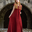 Medieval dress Clara, red - Celtic Webmerchant
