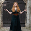 Robe d'été médiéval Denise, naturel vert - Celtic Webmerchant