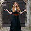 Vestido medieval de verano Denise, verde-natural - Celtic Webmerchant