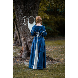 Robe médiévale Larina, Blue-Naturel - Celtic Webmerchant