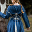 Robe médiévale Larina, Blue-Naturel - Celtic Webmerchant