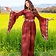 Leonardo Carbone Middelalderlig kjole Borgia, rød - Celtic Webmerchant