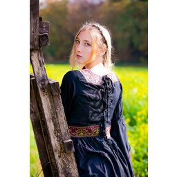 Robe médiévale Borgia, noir - Celtic Webmerchant