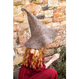 Sombrero de bruja, marrón natural - Celtic Webmerchant
