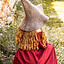 Witch hat, natural-brown - Celtic Webmerchant