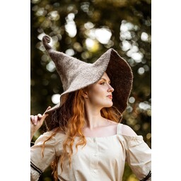 Witch hat, natural-brown - Celtic Webmerchant