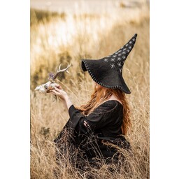Sombrero de bruja, con estrellas - Celtic Webmerchant