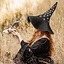 Sombrero de bruja, con estrellas - Celtic Webmerchant