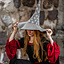 Cappello da strega con stelle, grigio - Celtic Webmerchant