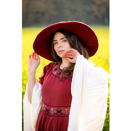 Chapeau en feutre, rouge - Celtic Webmerchant