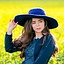 Chapeau en feutre, bleu - Celtic Webmerchant