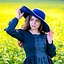 Sombrero de fieltro, azul - Celtic Webmerchant