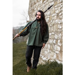 Medieval shirt Friedrich, green - Celtic Webmerchant