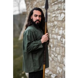 Camisa medieval friedrich, verde - Celtic Webmerchant