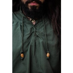 Medieval shirt Friedrich, green - Celtic Webmerchant