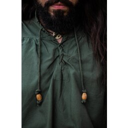 Middeleeuws hemd Friedrich, groen - Celtic Webmerchant