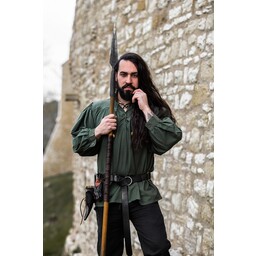 Medieval shirt Friedrich, green - Celtic Webmerchant