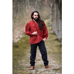 Medieval shirt, red - Celtic Webmerchant