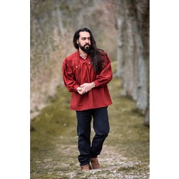 Camisa medieval, rojo - Celtic Webmerchant