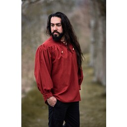 Medieval shirt, red - Celtic Webmerchant