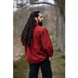 Camisa medieval, rojo - Celtic Webmerchant