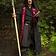 Epic Armoury Wizard robe, black-red - Celtic Webmerchant