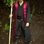 Wizard robe, black-red - Celtic Webmerchant