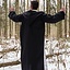 Wizard robe, black-silver - Celtic Webmerchant