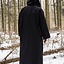 Wizard robe, black-silver - Celtic Webmerchant