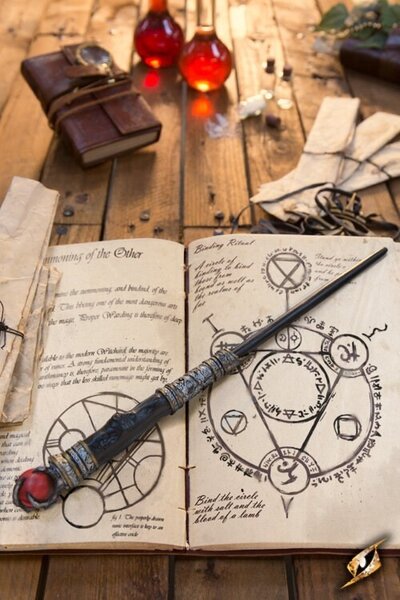 Bacchetta Eldritch, nero - Celtic Webmerchant