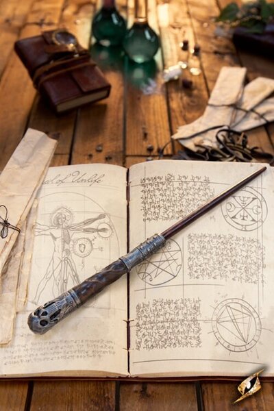 Wand Necronomicon, brązowy - Celtic Webmerchant