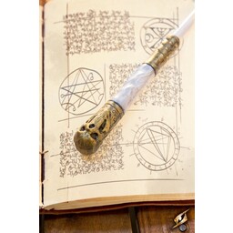 Wand Necronomicon, hvid - Celtic Webmerchant