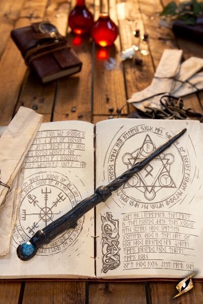 Wand Druid, svart - Celtic Webmerchant