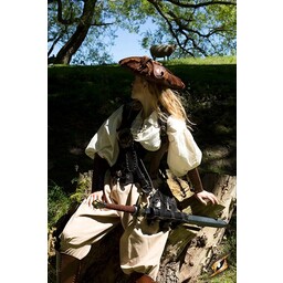 Tricorn Blackbeard, brown - Celtic Webmerchant