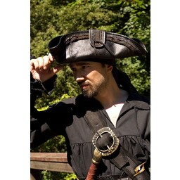 Dreispitz Blackbeard, schwarz - Celtic Webmerchant