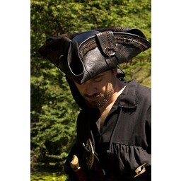 Tricorn Blackbeard, zwart - Celtic Webmerchant