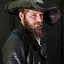 Tricorn Blackbeard, black - Celtic Webmerchant