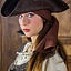 Tricorn tres doblones, luxe, marrón - Celtic Webmerchant