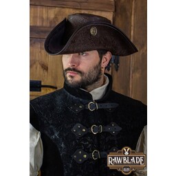 Tricorn Three Doublons, deluxe, brown - Celtic Webmerchant