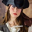 Tricorn Drei Doublonen, Deluxe, Schwarz - Celtic Webmerchant