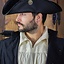 Tricorn Three Doublons, black - Celtic Webmerchant