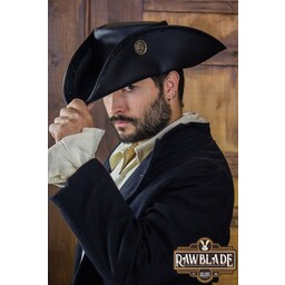 Tricorn Three Doublons, black - Celtic Webmerchant