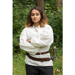 Cinturón de espada de dos partes, marrón - Celtic Webmerchant