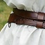 Two-part sword belt, brown - Celtic Webmerchant