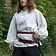 Epic Armoury Cinturón de espada de dos partes, rojo - Celtic Webmerchant