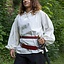 Two-part sword belt, red - Celtic Webmerchant