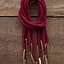 Veter met aglets, set van 6, rood - Celtic Webmerchant