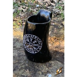 Hornkopp Viking Vegvisir mörk 0,5L - Celtic Webmerchant