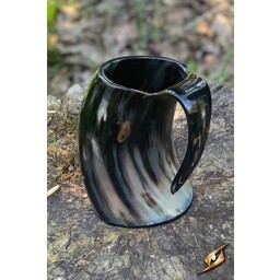 Viking horn cup Vegvisir light 0,5L - Celtic Webmerchant